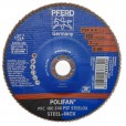 Flap Disc Polifan PFC 180 Z40 PSF Steelox - PFERD
