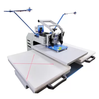 Prensa Térmica Manual 50X70 com 2 gavetas e Marcação a Laser