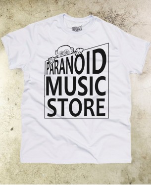 Camiseta  Paranoid Music Store
