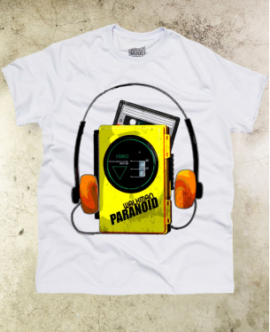 WALKMAN T-shirt 02 - Paranoid Music Store