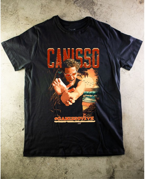 Camiseta CANISSO VIVE 02 Paranoid Music Store