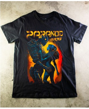 Camiseta PARANOID LOVERS 01  - Paranoid Music Store