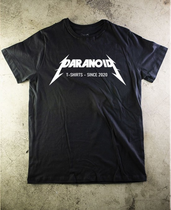 Paranoid Metallica Official T-Shirt - Paranoid Music Store