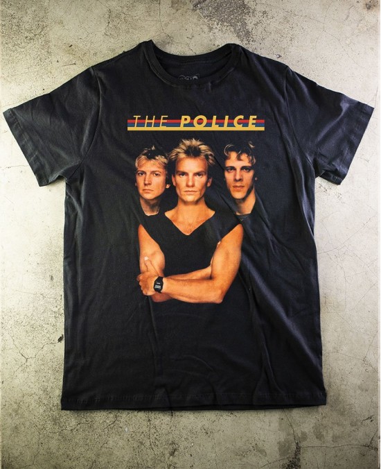 The Police 04 T-SHIRT  Official - Paranoid Music Store