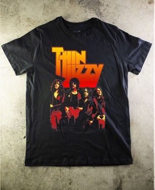 THIN LIZZY 01 T-SHIRT Official - Paranoid Music Store