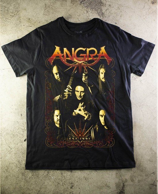 Camiseta Angra 01 Oficial - Paranoid Music Store