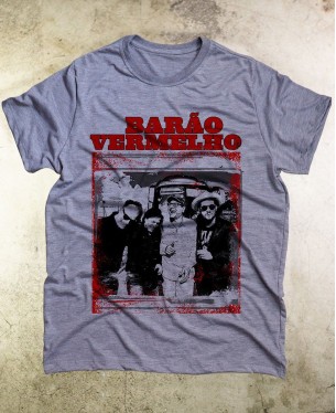 Camiseta Barão Vermelho 01 Oficial - Paranoid Music Store - Vintage