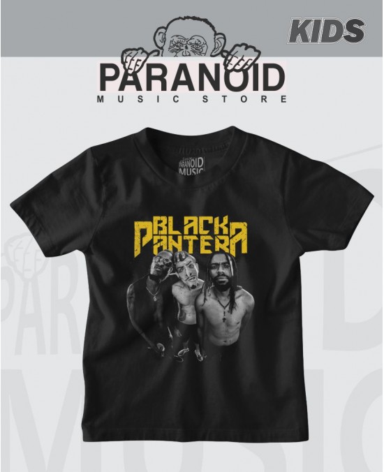 Official Black Panther 01 Kids T-Shirt - Paranoid Music Store