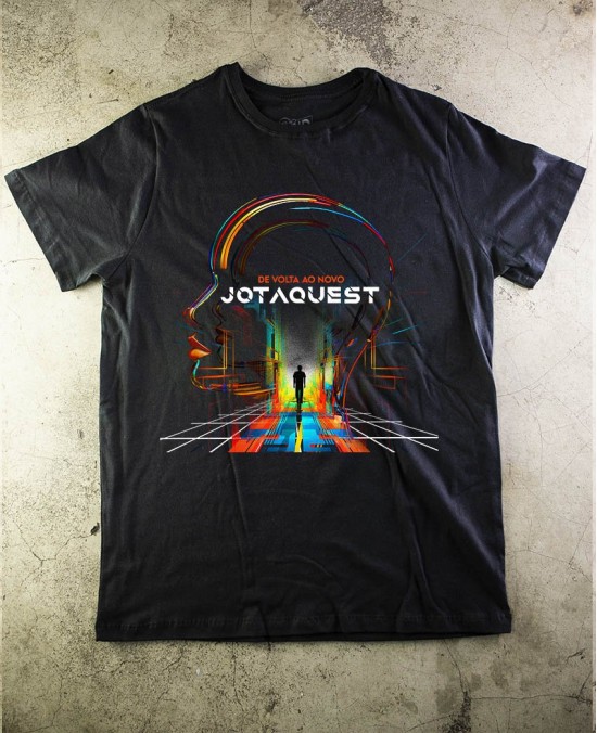 Jota Quest Back to the New Official T-Shirt - Paranoid Music Store