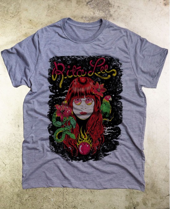 Rita Lee 01 Official T-Shirt - Paranoid Music Store - Vintage
