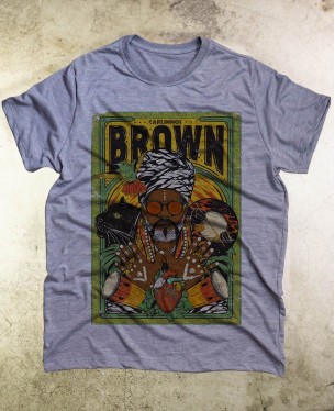 Camiseta Carlinhos Brown 02 Oficial - Paranoid Music Store - Vintage