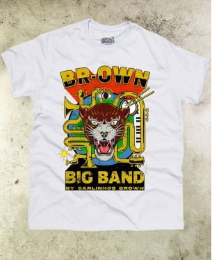 Camiseta Carlinhos Brown Big Band Oficial - Paranoid Music Store