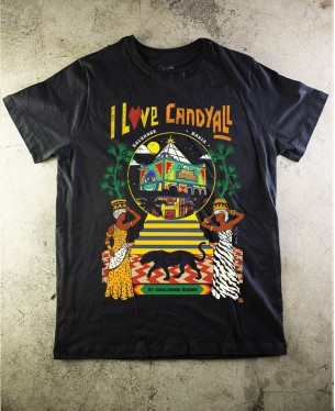 Carlinhos Brown  I Love Candyall Official T-Shirt - Paranoid Music Store