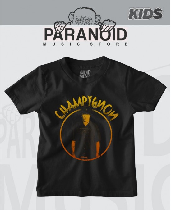 Camiseta Champignon 01  Infantil Oficial - Paranoid Music Store