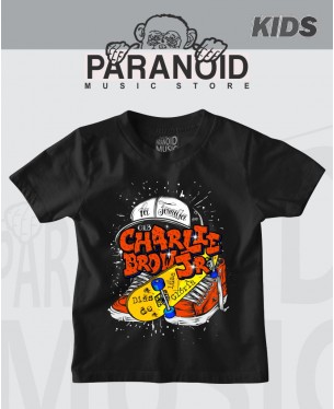 Camiseta Charlie Brown Jr 09 - Chorão  Infantil - Oficial - Paranoid Music Store