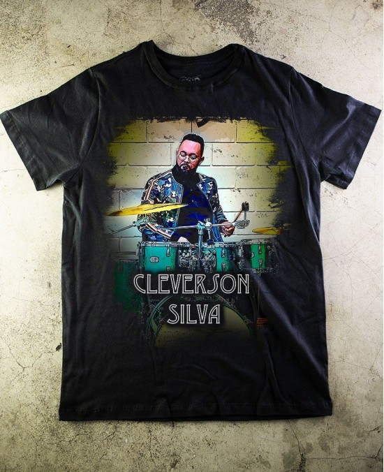 Camiseta Cleverson Silva 01 Oficial - Paranoid Music Store