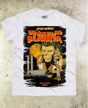 Camiseta Jota Quest De Volta ao Planeta Oficial - Paranoid Music Store