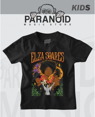 Camiseta Elza Soares 01 Infantil Oficial - Paranoid Music Store
