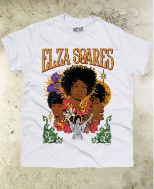 Camiseta Elza Soares 01 Oficial - Paranoid Music Store