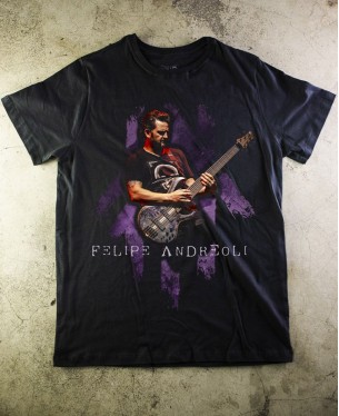 Camiseta Felipe Andreoli Oficial 01 - Paranoid Music Store
