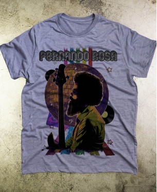 Fernando Rosa T-shirt 02 Official - Paranoid Music Store - Vintage
