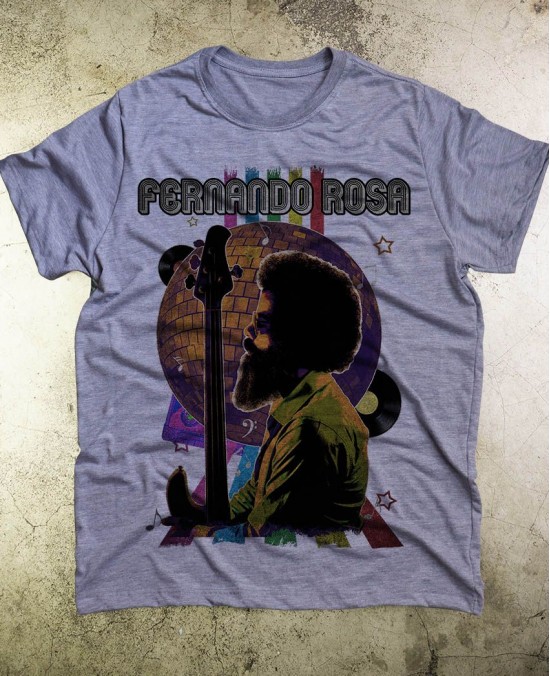 Camiseta Fernando Rosa 02 Oficial - Paranoid Music Store - Vintage