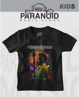 Camiseta Fernando Rosa 02  Infantil Oficial - Paranoid Music Store