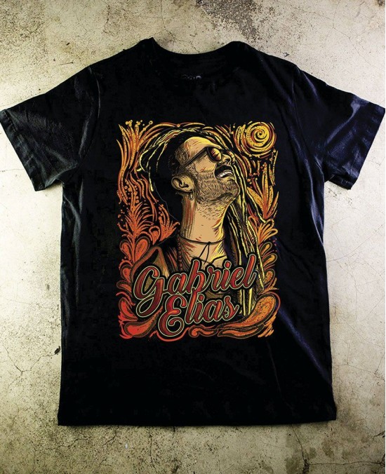 Camiseta Gabriel Elias 01 Oficial - Paranoid Music Store