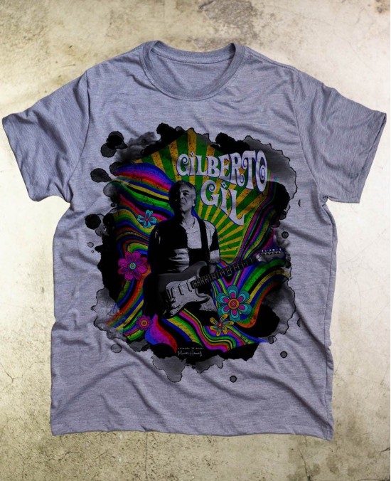 Camiseta Gilberto Gil 01 Oficial - Paranoid Music Store