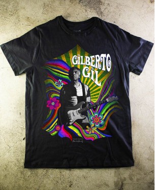 Camiseta Gilberto Gil 01 Oficial - Paranoid Music Store