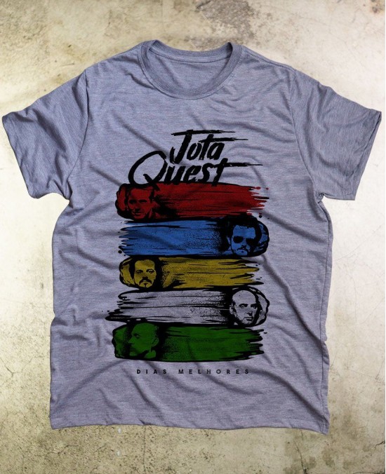Jota Quest Official T-shirt 01 - Paranoid Music Store (Vintage)