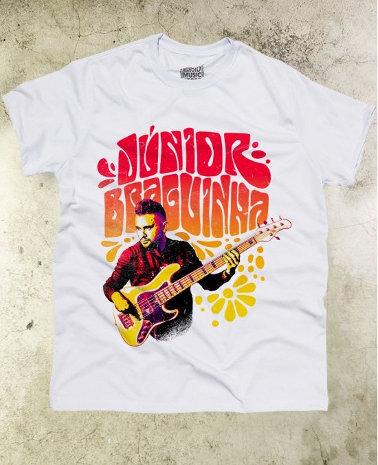 Camiseta Júnior Braguinha Oficial 01 - Paranoid Music Store