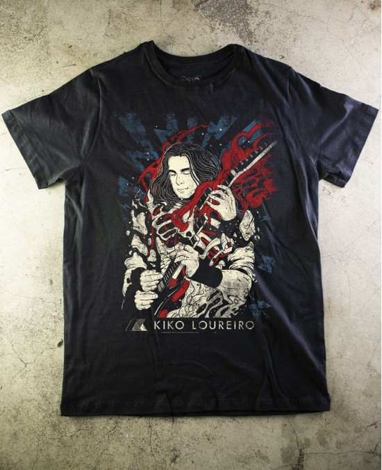 Camiseta Kiko Loureiro Oficial 01 - Paranoid Music Store