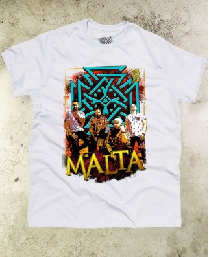 Camiseta Banda Malta 01 Oficial - Paranoid Music Store