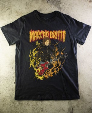 Camiseta Marcão Brito Oficial 01 - Paranoid Music Store