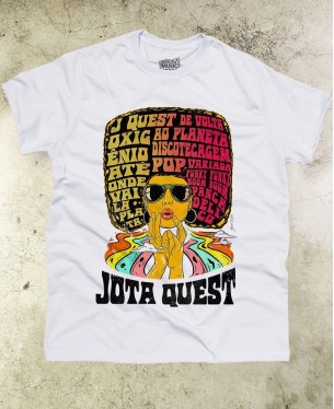 Camiseta Jota Quest O poder da peruca 01 Oficial - Paranoid Music Store