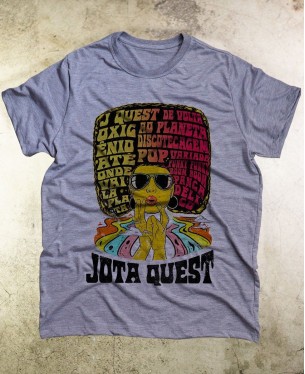 Jota Quest T-Shirt - The power of the wig 01 - Paranoid Music Store