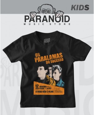 Camiseta Os Paralamas Infantil Oficial 02 - Paranoid Music Store