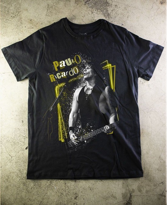 Camiseta Paulo Ricardo 01 Oficial -  Paranoid Music Store