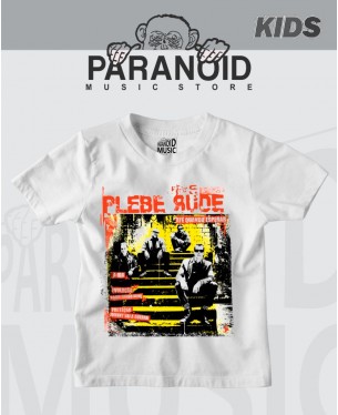 Camiseta Plebe Rude 01 Infantil Oficial - Paranoid Music Store