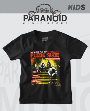 Camiseta Plebe Rude Infantil 01 Oficial - Paranoid Music Store