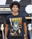 Camiseta Pepeu Gomes 01 Oficial - Banda Novos Baianos - Paranoid Music Store (Preta)