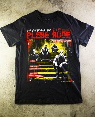 Plebe Rude T-shirt 01 Official - Paranoid Music Store
