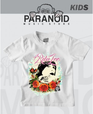 Camiseta Rita Lee 02 Qrcode Infantil Oficial -  Paranoid Music Store