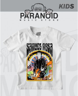 Camiseta Samuel Rosa 01 Infantil Oficial - Paranoid Music Store