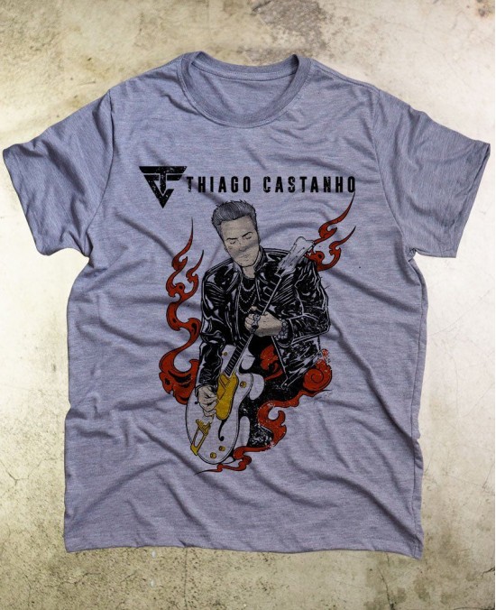Thiago Castanho Official T-Shirt 01 - Paranoid Music Store