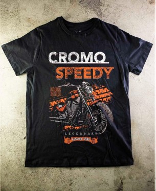 Camiseta Cromo Speedy Oficial - Paranoid Music Store
