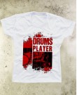 Camiseta Drums Player 01 - Paranoid Music Store