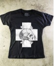 Camiseta Collection Skull 10 - Caveira Cruz Branca - Paranoid Music Store