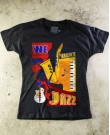 We Want Jazz Black T-Shirt